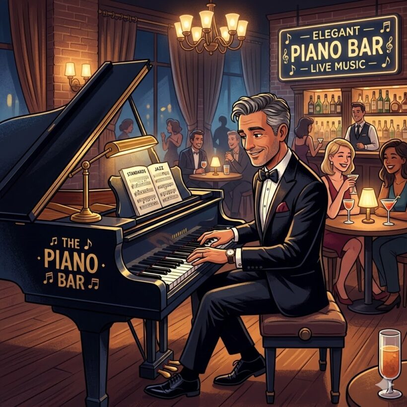 piano bar graphic