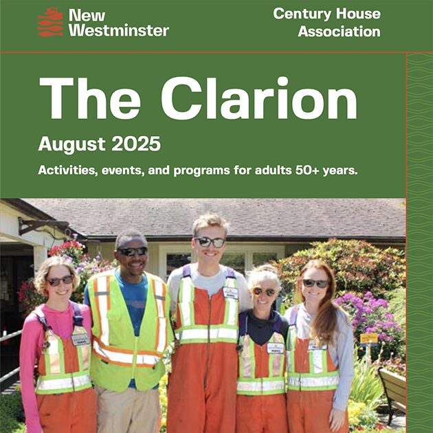 cover of August Clarion newsletter