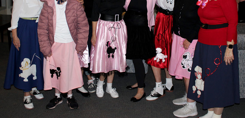 photo of poodle skirts