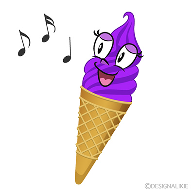 singing ice cream cone